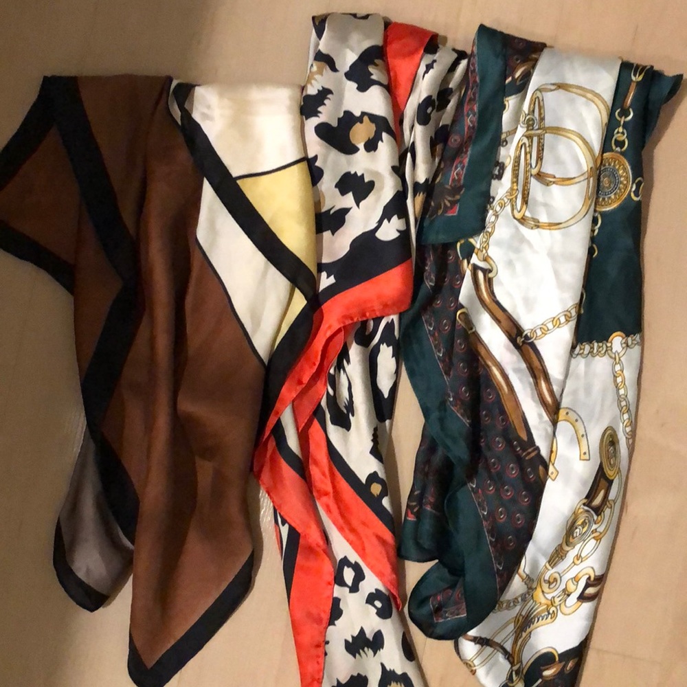 3 Hair Scarfs (bundle)